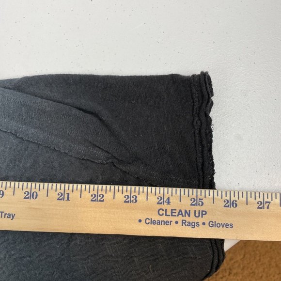 Free People Strawberry Top Women's Size XS Gray Blue Boat Neck Boho Hippie - Picture 7 of 8